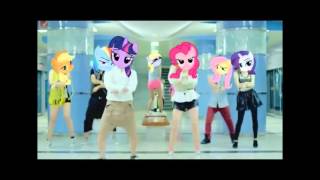 Everypony Gangnam Style FUCKTASTIC PARODY [upl. by Johannah763]