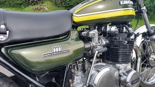 Kawasaki Z1 900  PHASE 2 Part 1  Engine goes in and the and the swing arm and more [upl. by Rheinlander]