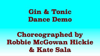 Gin amp Tonic  Line Dance Dance Demo [upl. by Hasseman795]