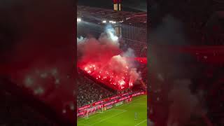 Gornik Zabrze🇵🇱 away at 1 FC Koln🇩🇪 tonight during Podolski10 Farewell Game 😍 [upl. by Ahtekal]