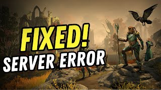 Fix Elder Scrolls Online Gold Road Server Error [upl. by Nosduj146]