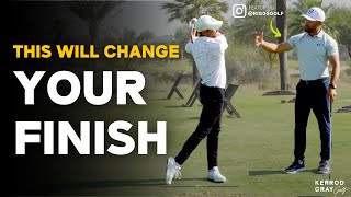 Finish the Golf Swing Like This  How to Follow Through [upl. by Colligan737]