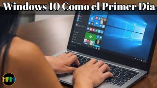 Como Restaurar Windows 10 Facil y Sin Perder Tus Archivos [upl. by Nylirahs646]