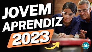 JOVEM APRENDIZ 2023 INSCRIÇÃO VAGAS ABERTAS SALÁRIO EMPRESAS BENEFÍCIOS E REGRAS [upl. by Lindbom]