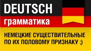 Немецкие существительные по их половому признаку  Урок 2631 Елена Шипилова [upl. by Ylra]