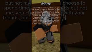 quotI am going outquot Mom Vs Dad thestrongestbattlegrounds tsb the map was made by block D [upl. by Ednutey]