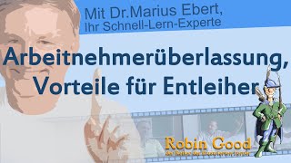 Arbeitnehmerüberlassung Vorteile für Entleiher [upl. by Neomah]