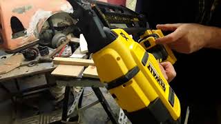 Dewalt first fix nail gun DCN692P2GB [upl. by Ellecram]