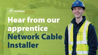 Network Cable Installation Apprentice  NG Bailey [upl. by Kendyl]