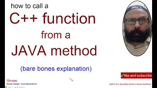 How to call a CC function from a Java method  simplified explanation [upl. by Alayne31]