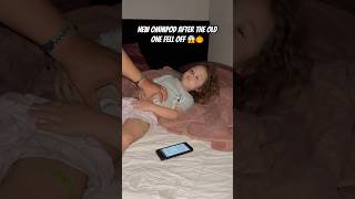 INSULIN PUMP SITE CHANGE WHILE SHE SNORES T1D OMNIPOD DIABETICTODDLER [upl. by Lebiralc]