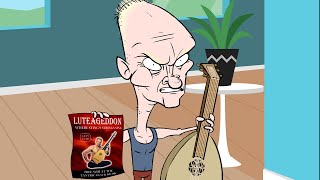 Geordie Heat Stings Lute  Bob Mortimer  Athletico Mince  Grindletoons Animation [upl. by Aziaf]