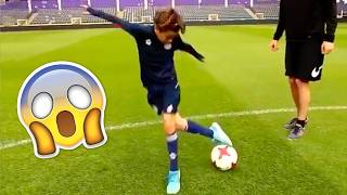 KIDS IN FOOTBALL  FAILS SKILLS amp GOALS 5 [upl. by Yntruoc]