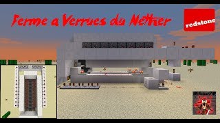 Tuto Ferme à Verrues du Nether  Minecraft  162 FR HD [upl. by Addiel867]