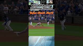 MLB Umpires Faceoff Crew Chief Review for Baseball Rules Check [upl. by Laurin]