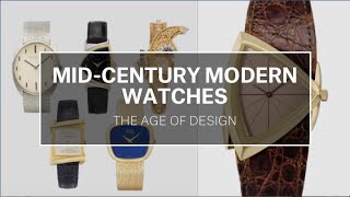 MidCentury Modern Watches The Age of Design  Christies Education [upl. by Aikemet415]