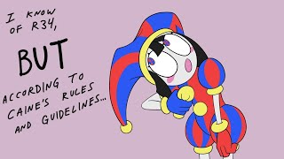 Thats not allowed  Digital Circus rule 34 Pomni comicdub  english version La Patito [upl. by Mailliwnhoj832]