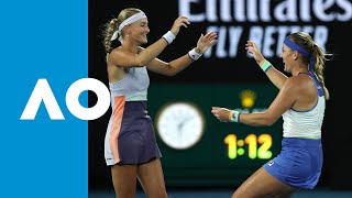 HsiehStrycova vs BabosMladenovic match highlights F  Australian Open 2020 [upl. by Retsae]