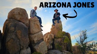 I Investigate an Ancient Village with Arizona Jones [upl. by Notlih646]