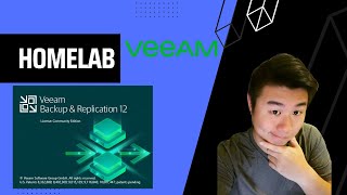 Homelab Series  Setting up Veeam Backup and Replication Server on Windows 2022 Server [upl. by Chuu]