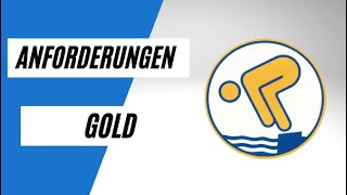 Schwimmabzeichen Gold in 1 Minute erklärt Schwimmabzeichen Gold Anforderungen [upl. by Buller305]