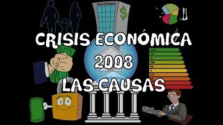 La crisis de 2008 Causas  ¿Cómo Sucedió [upl. by Eserehc670]