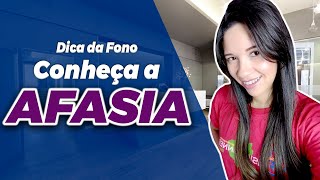 AFASIA TEM CURA QUAL O TRATAMENTO PARA AFASIA FONOAUDIOLOGIA [upl. by Intruoc]