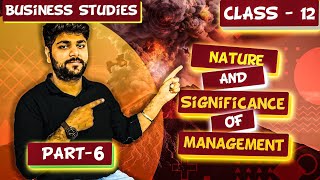 Nature of Management Explained in Hindi  Chawla Commerce Classes [upl. by Suirtemed]