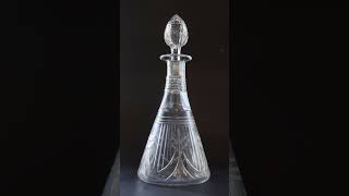 Decanters  Stuart Crystal 1930s Decanter [upl. by Kecaj]