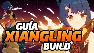 🔥Xiangling ESTA ROTA🔥 GUÍA ACTUALIZADA 2023 y BUILD DEFINITIVA de Xiangling DPS  Genshin Impact [upl. by Nonnad931]