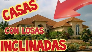 Fachadas de casas tradicionales con losas inclinadas [upl. by Millda]