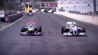 Schumacher vs Vettel Canada Schumi crashes into wall of Champions [upl. by Auberta]