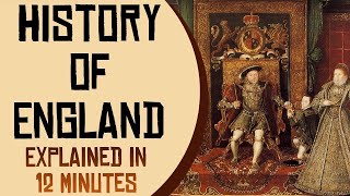 History of England Explained in 12 Minutes [upl. by Bricker]