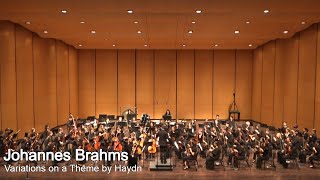 Johannes Brahms Variations on a Theme by Haydn  Campus Philharmonia Orchestra [upl. by Liatris]