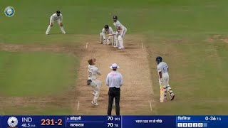 India vs New Zealand 1st Test Match Day 3Highlights 2024  IND VS NZ 1st Test Day 3full Highlights [upl. by Analli]