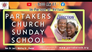 Partakers Church Sunday School 92224 [upl. by Anawaj]