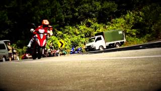 KYMCO G6vs YAMAHA CYGUNS X 山路對決 [upl. by Hamid635]