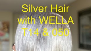 Silver Hair with WELLA T14 amp 050 [upl. by Ivetts905]