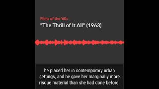 Films of the 60s  quotThe Thrill of It Allquot 1963 clip [upl. by Teplitz]