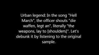 Hell March  it is NOT quotdie waffen legt anquot [upl. by Meadow275]