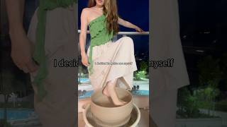 Making a foot soak basin part 2 ceramics pottery [upl. by Aerdnaeel801]