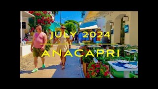 ANACAPRI WALKING TOUR 2024 [upl. by Felder]