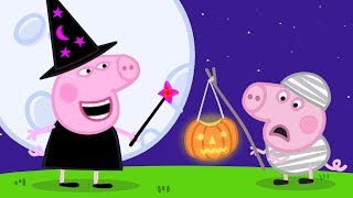 Peppa Pig Nederlands Compilatie Nieuwe Afleveringen 🎃Halloween Aankleden 🎃 Tekenfilm [upl. by Anala109]