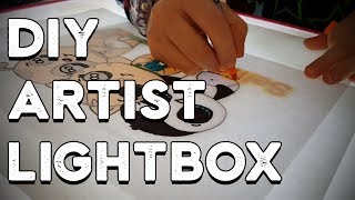 DIY Artist Lightbox From Scraps [upl. by Grove]