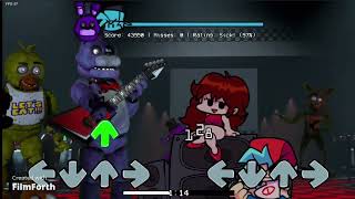 Fnf vs Fnaf mod Bonnie Terrorizing song [upl. by Allix]