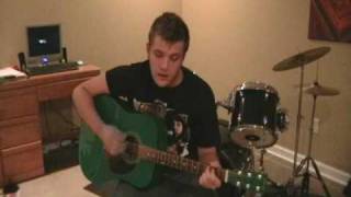 Tyler Warden  So Far Away Staind Acoustic Cover [upl. by Nalced]