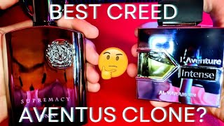 Best Creed Aventus Clone Afnan Supremacy Not Only Intense Vs Al Haramain LAventure Intense [upl. by Neale601]