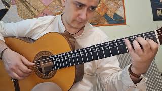 España cañí solo guitar arrangement by Eugen Sedko  Score Tab [upl. by Olin748]