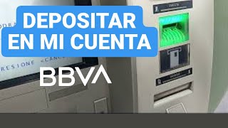 Como depositar dinero en cajero automático BBVA Francés con tarjeta [upl. by Arocal827]