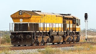 LIGHT Locomotives ALCO EMD  INDIAN RAILWAYS [upl. by Fernande]